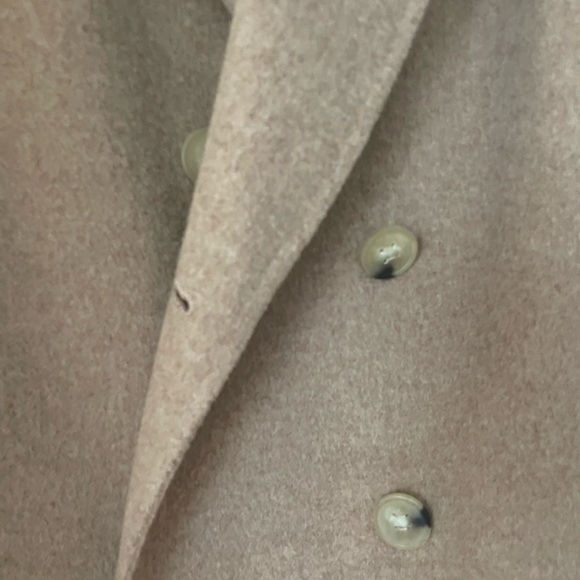 Acne Studios Beige Wool Coat - Picture 5 of 12